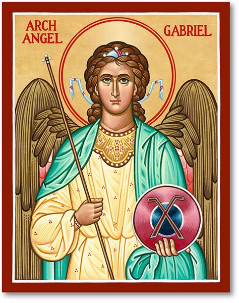 gabriel the angel pictures|picture of saint gabriel.